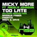 Micky More feat. Angela Johnson - Too Late (Original Mix)