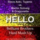 Steve Aoki, Tujamo vs. Martin Solveig & Dragonette - Hello (Brilliant Brothers Hard Mash Up)