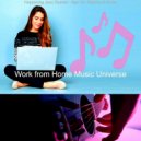 Work from Home Music Universe - Backdrop for Quarantine - Electric Guitar