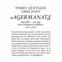 Tomeu Quetgles i Biel Font - La Balanguera (Original Mix)