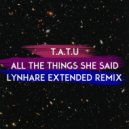 t.a.T.u - All The Things She Said (Lynhare Extended Remix)